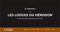 Desktop Screenshot of lodges-herisson.com