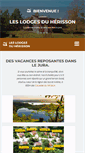 Mobile Screenshot of lodges-herisson.com